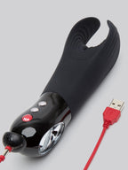 Fun Factory Manta Black Rechargeable Vibrating Male Stroker , Black