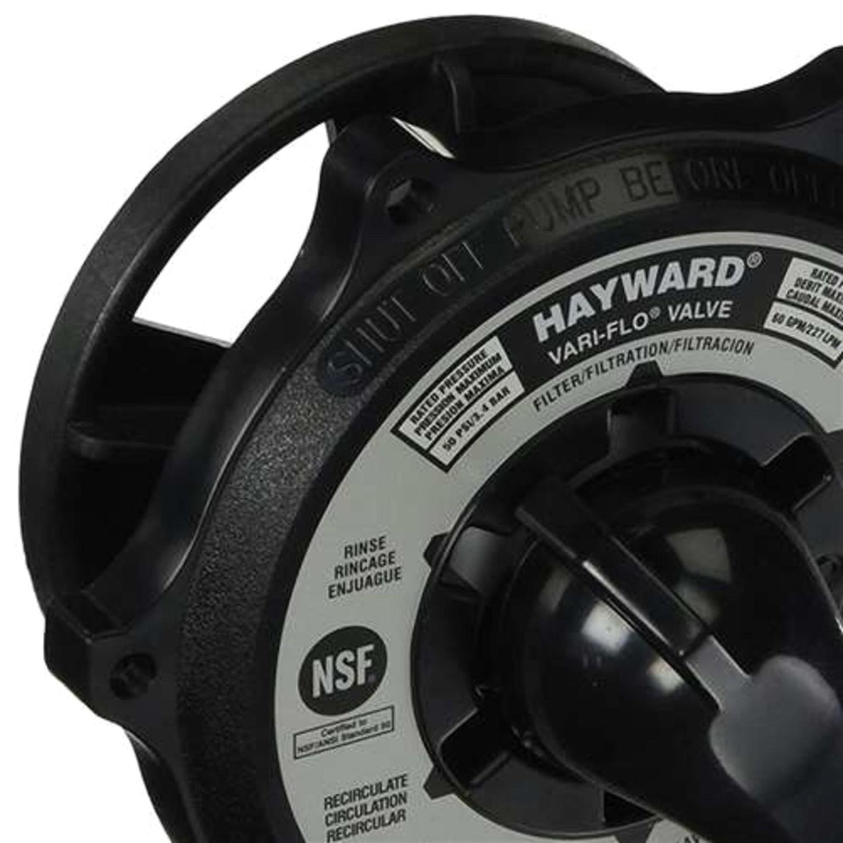 Hayward 1-1/2" Key Cover and Handle Assembly Replacement for Multiport Valves
