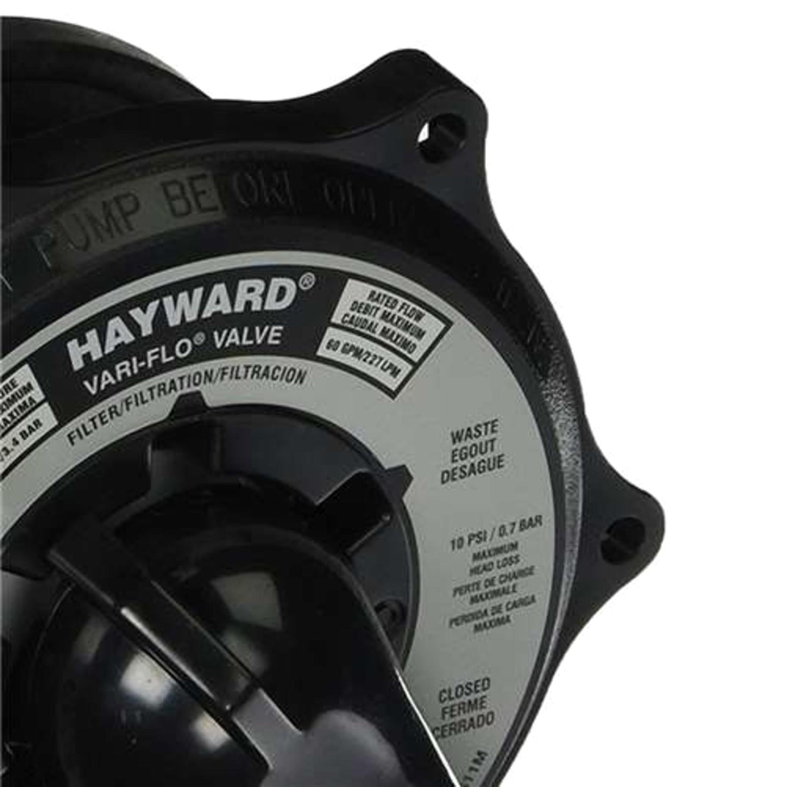 Hayward 1-1/2" Key Cover and Handle Assembly Replacement for Multiport Valves