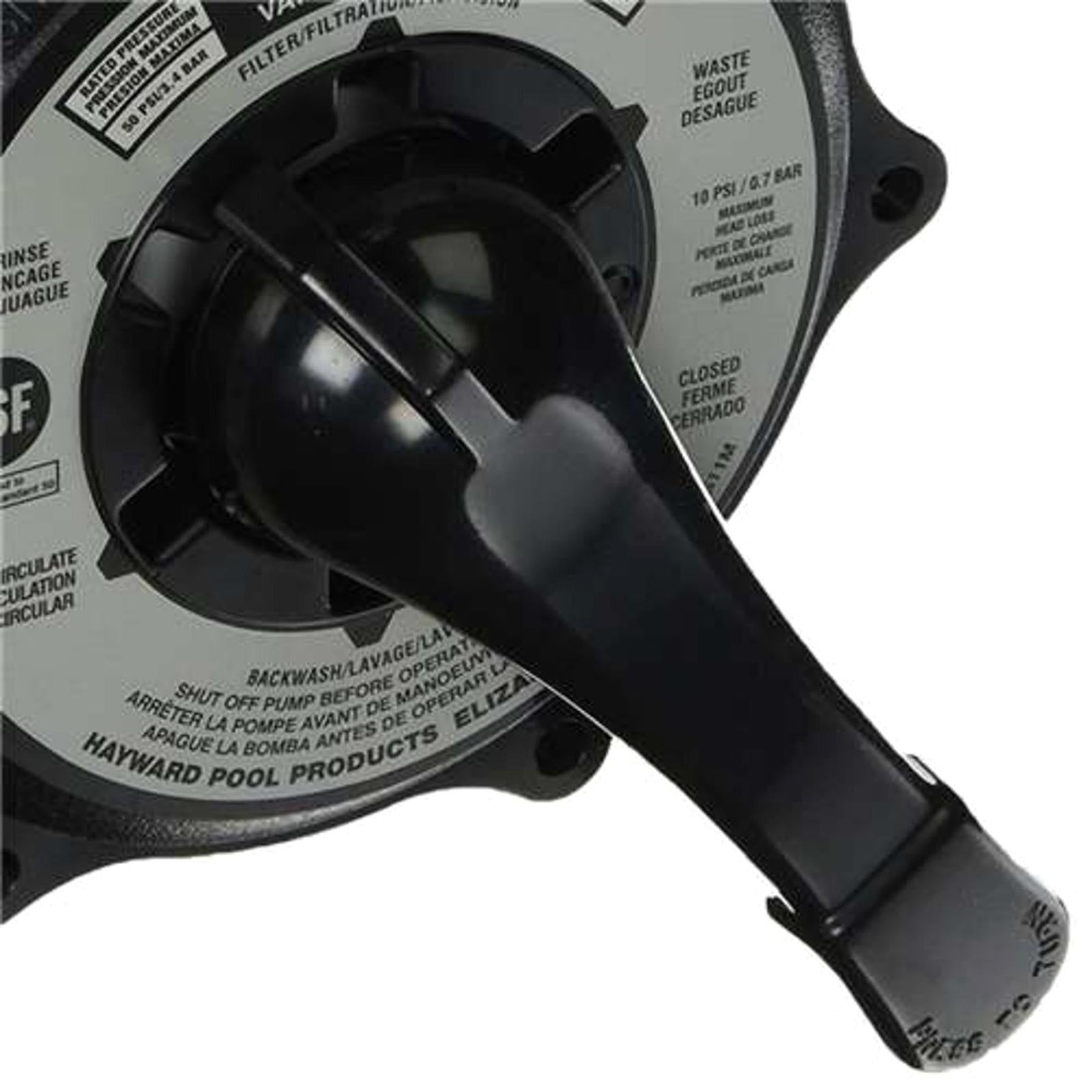 Hayward 1-1/2" Key Cover and Handle Assembly Replacement for Multiport Valves