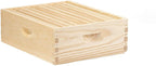 little giant 10-frame medium super beehive body with frames for beekeeping (item no. medbox10)