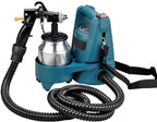 WEZER OTY Paint Sprayer Electric,Equipped with 800W Motor with 1.0/1.8/2.5Mm Three Nozzles and 0.9L Watering Can for Wooden Boards