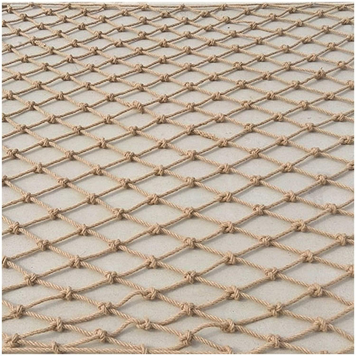 Children Protective Netting Children Protection Net Balcony Climbing Rope Bar Decoration Safety Netting Hand Woven Rope Net - Spacing 8 cm/Thickness 8 Mm Stairs Safety +++
