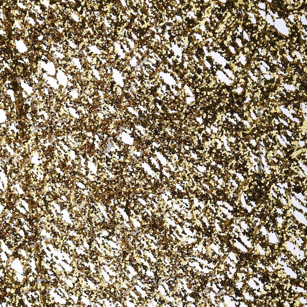 51 in. Trumpeting Gold and White Angel with Warm White LED Lights