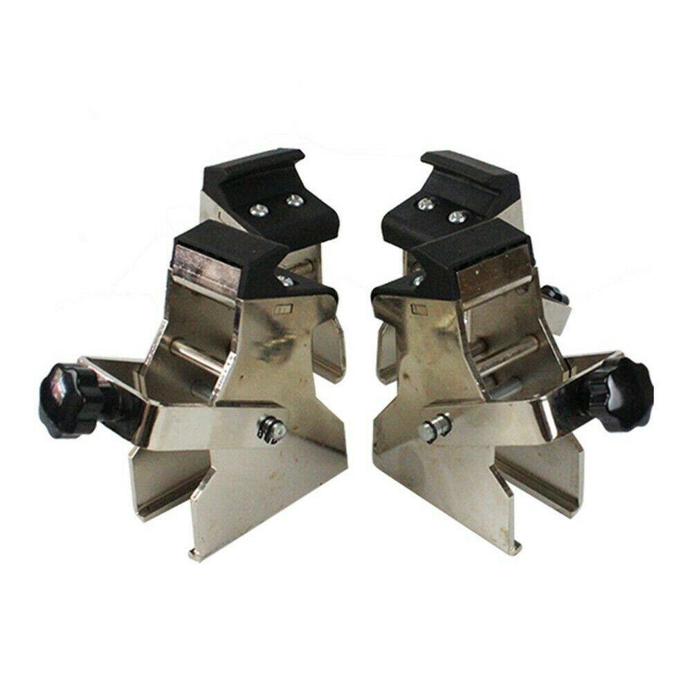 US Set Motorcycle Wheel Rim Adaptor For Tyre Tire Changer Fixture Tire Clamp