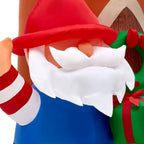 8 ft Gnome With Christmas Tree House Holiday Inflatable