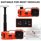 Car Jack Lift 5 Ton Electric Hydraulic Floor Jack Impact Wrench Repair Tool Kits