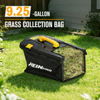 Cordless Lawn Mower Compatible with Dewalt 20V MAX Battery | 14", 2-in-1 Brushless Electric Lawn Mower for Small Yards, Push Mowers with 5-Position Height Adjustment, Black (Tool Only)