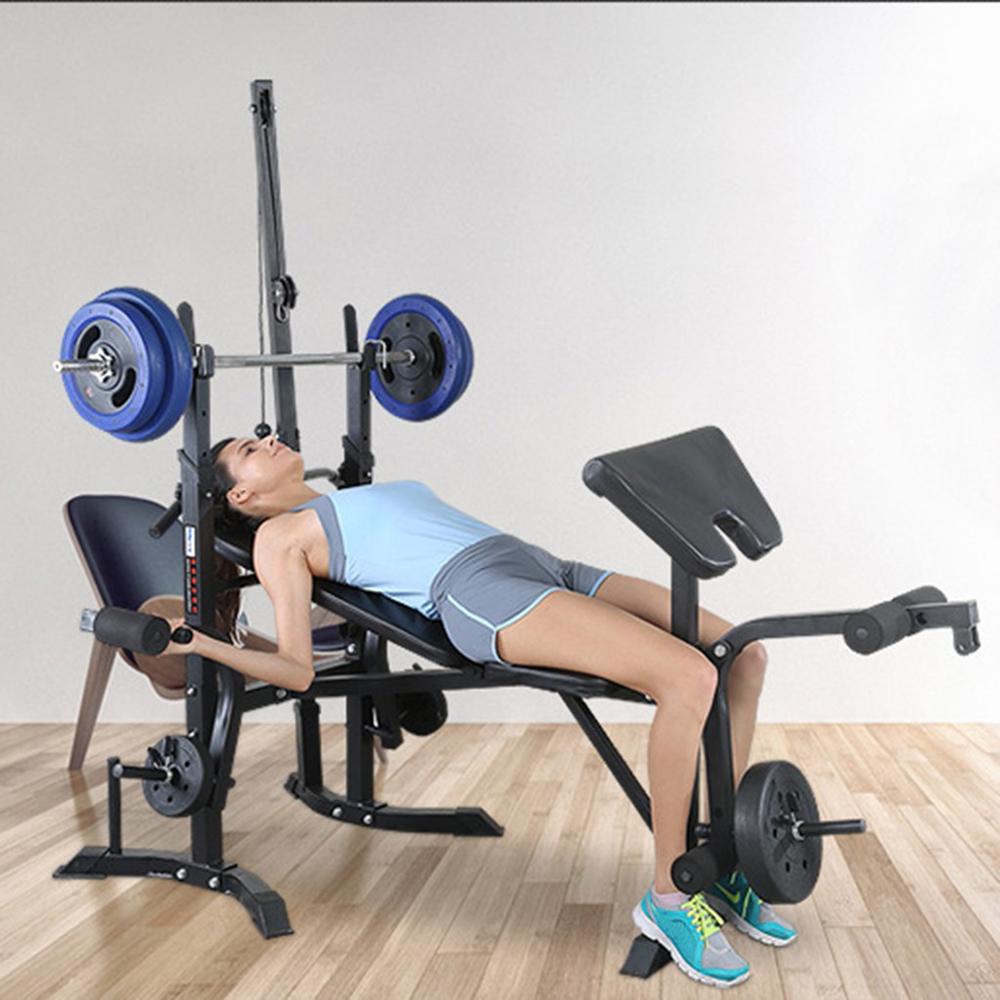 Transer Multifunctional Weight-lifting Bed Weight-lifting Machine Fitness Equipment Multi-Function Equipment for Home Gym Indoor Use