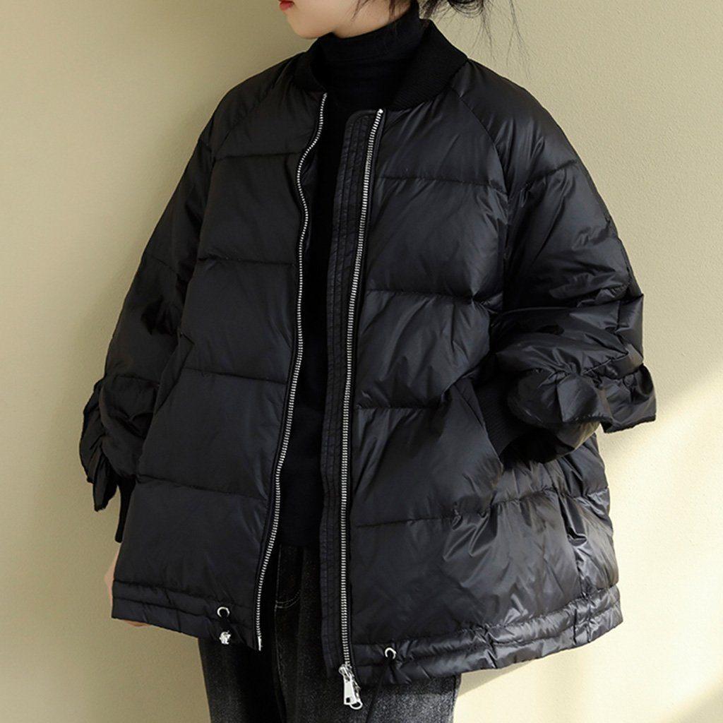 winter stitching women down coat