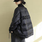 winter stitching women down coat