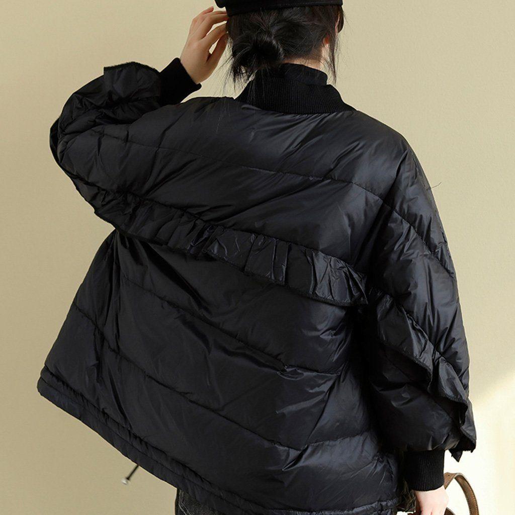 winter stitching women down coat