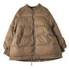 winter stitching women down coat