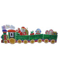 4-Piece Holographic LED Lighted Motion Train Set Outdoor Christmas Decoration