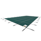 vevor safety pool cover 18x36ft rectangular in ground brass swimming pond