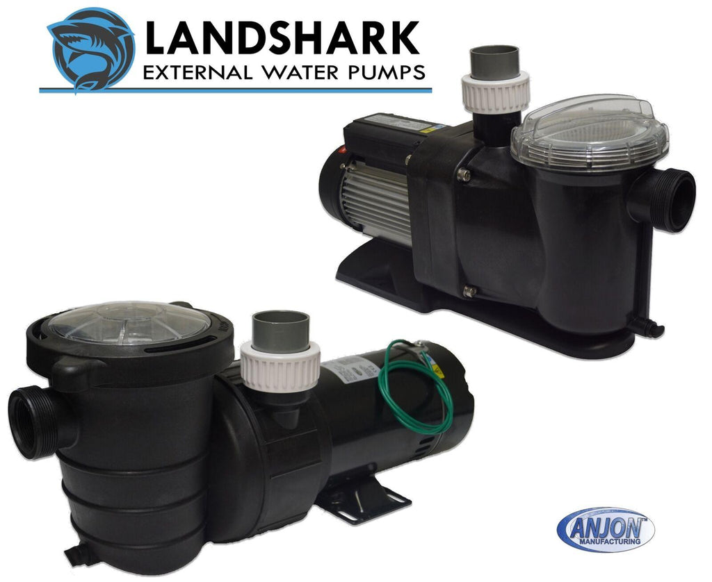 landshark ls2000 - 2,000 gph external pond &amp; pool pump by anjon