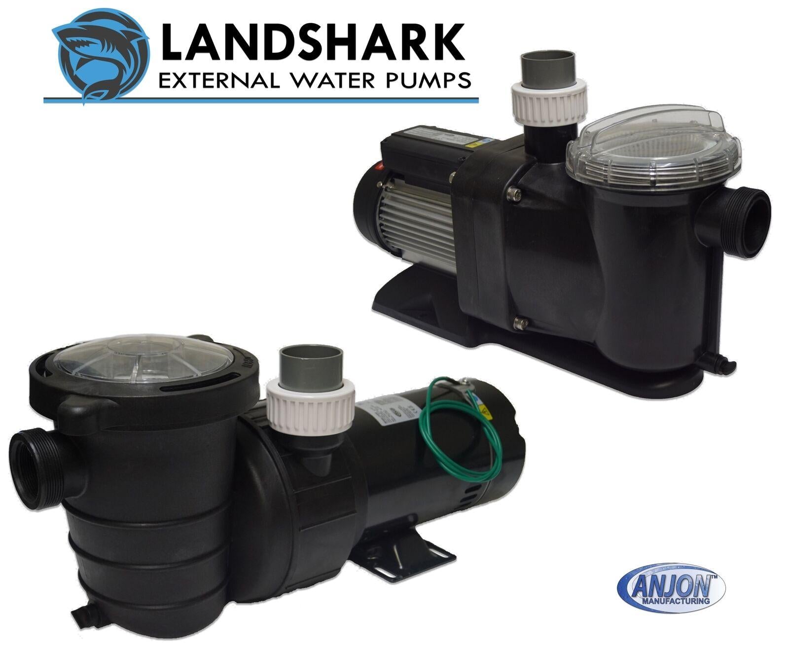 landshark ls2000 - 2,000 gph external pond &amp; pool pump by anjon