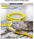 HTTJDY Garden Hose Nozzle,Hose Spray Gun with Several Spray Modes and Garden Hose,with Metal Material Material,for Watering Lawns,Washing Cars & Pets