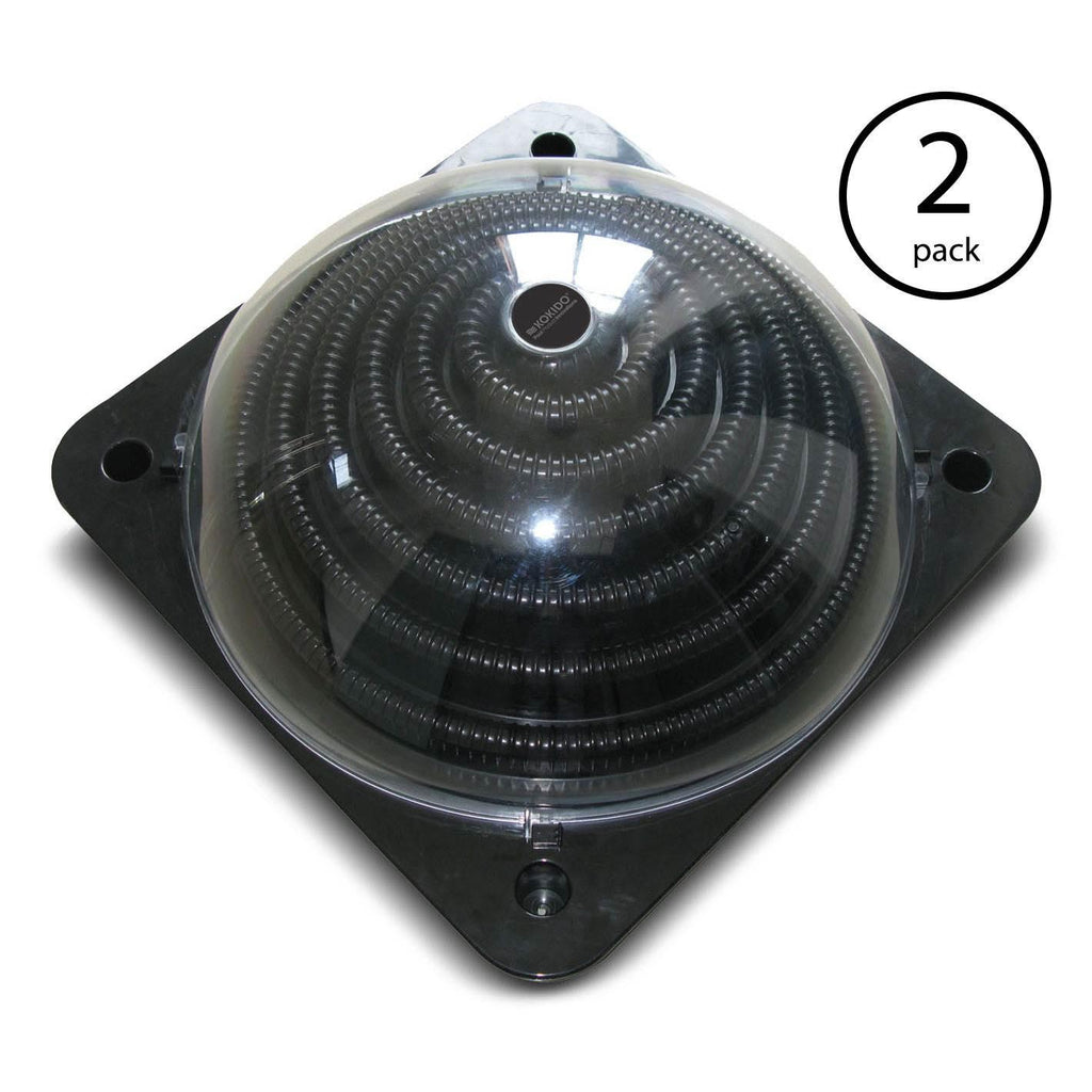 Kokido Pool Products Kokido Keops Solar Dome Above Ground Home Swimming Pool Water Heater (2 Pack)