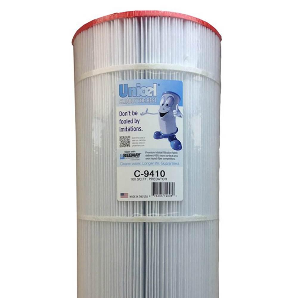 unicel 100 square feet sharp pleats swimming pool cartridge filter (6 pack)