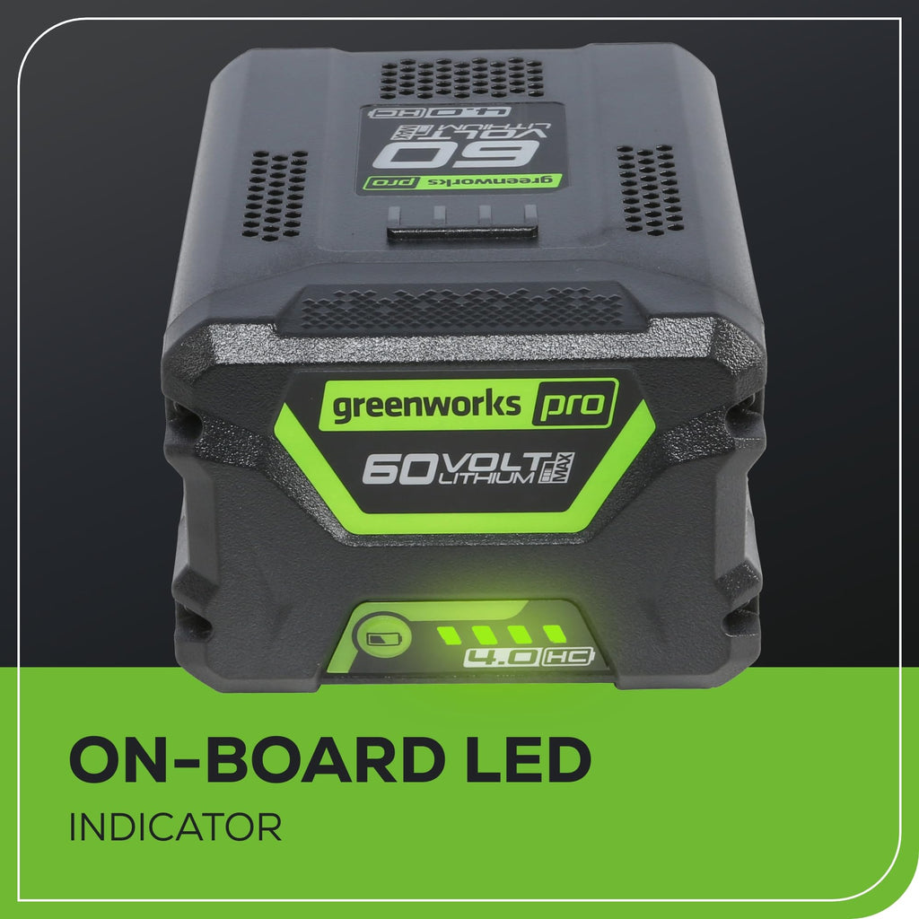 60V 4.0AH High Current (HC) Battery | Provides Fade-Power for Maximum Performance | Compatible with 75+ 60V  Tools