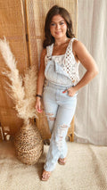 The Malibu Wide Leg Overall Pants