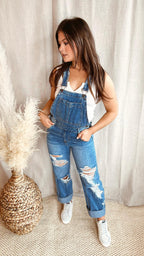The Malibu Wide Leg Overall Pants