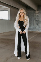 long cardigan