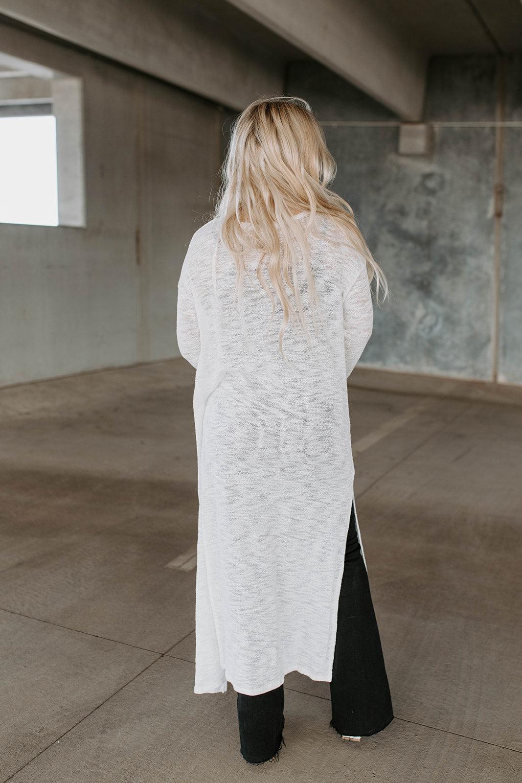 long cardigan