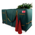 GreensKeeper Rolling Christmas Tree StoraBag for Trees Up to 15 ft. Tall