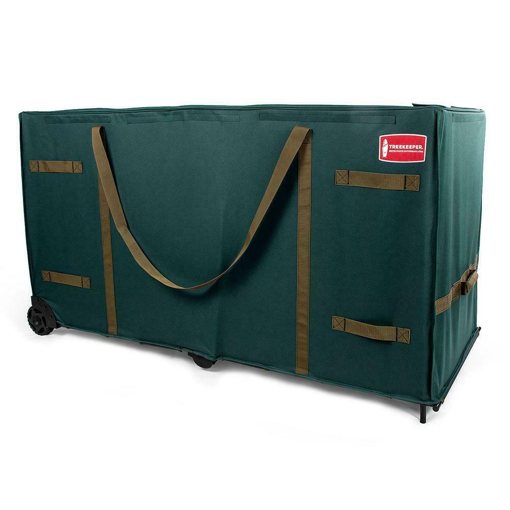 GreensKeeper Rolling Christmas Tree StoraBag for Trees Up to 15 ft. Tall