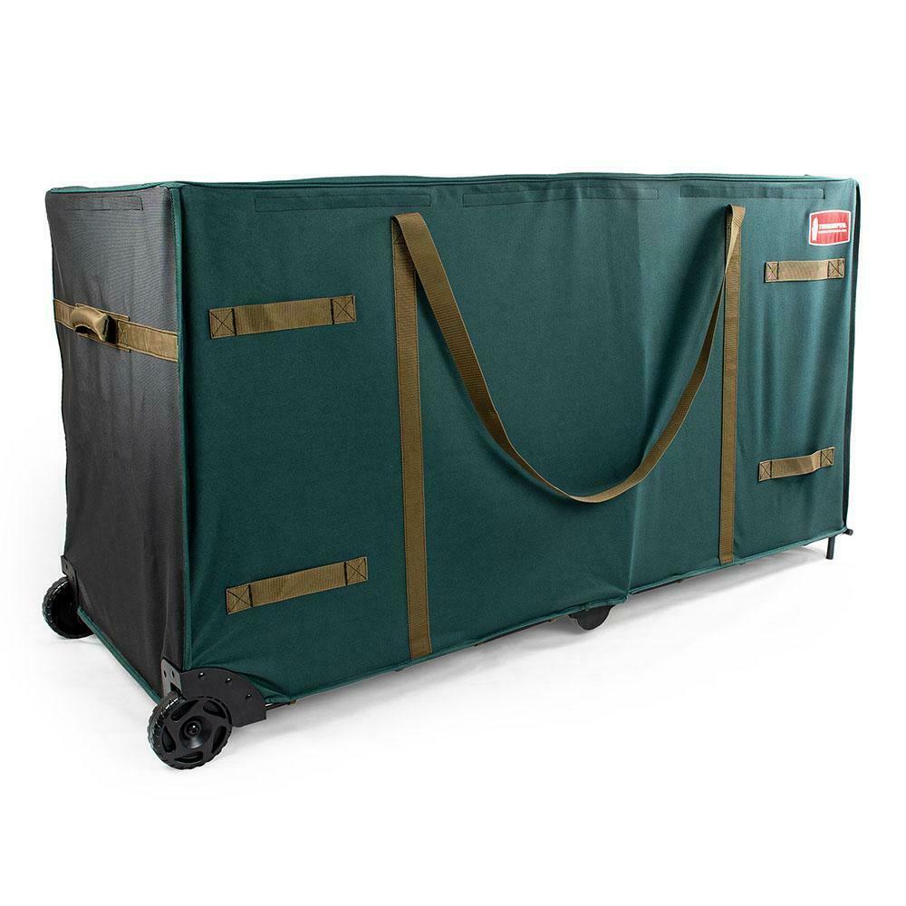 GreensKeeper Rolling Christmas Tree StoraBag for Trees Up to 15 ft. Tall