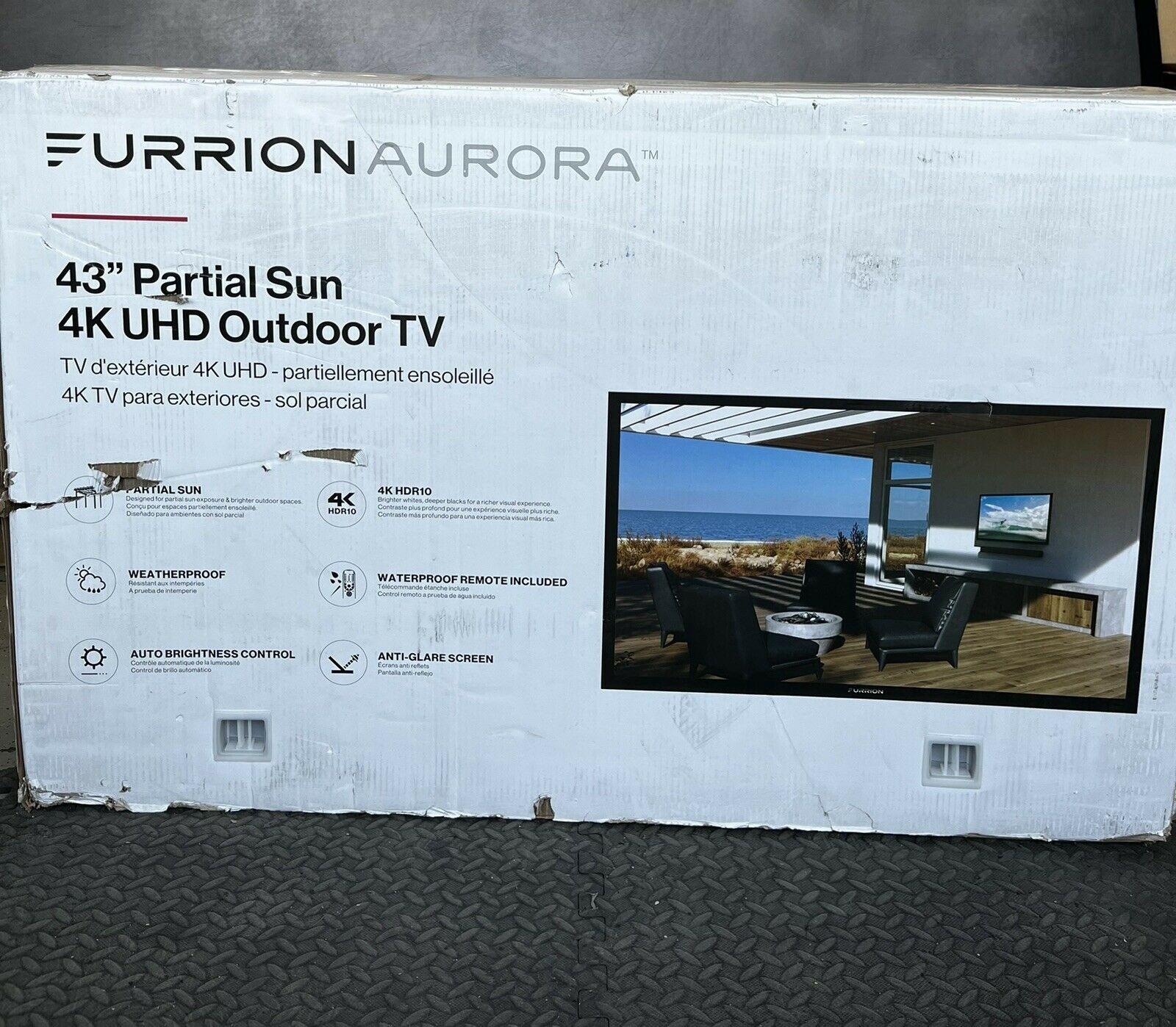 furrion aurora 43-inch partial sun outdoor tv (2021 model)