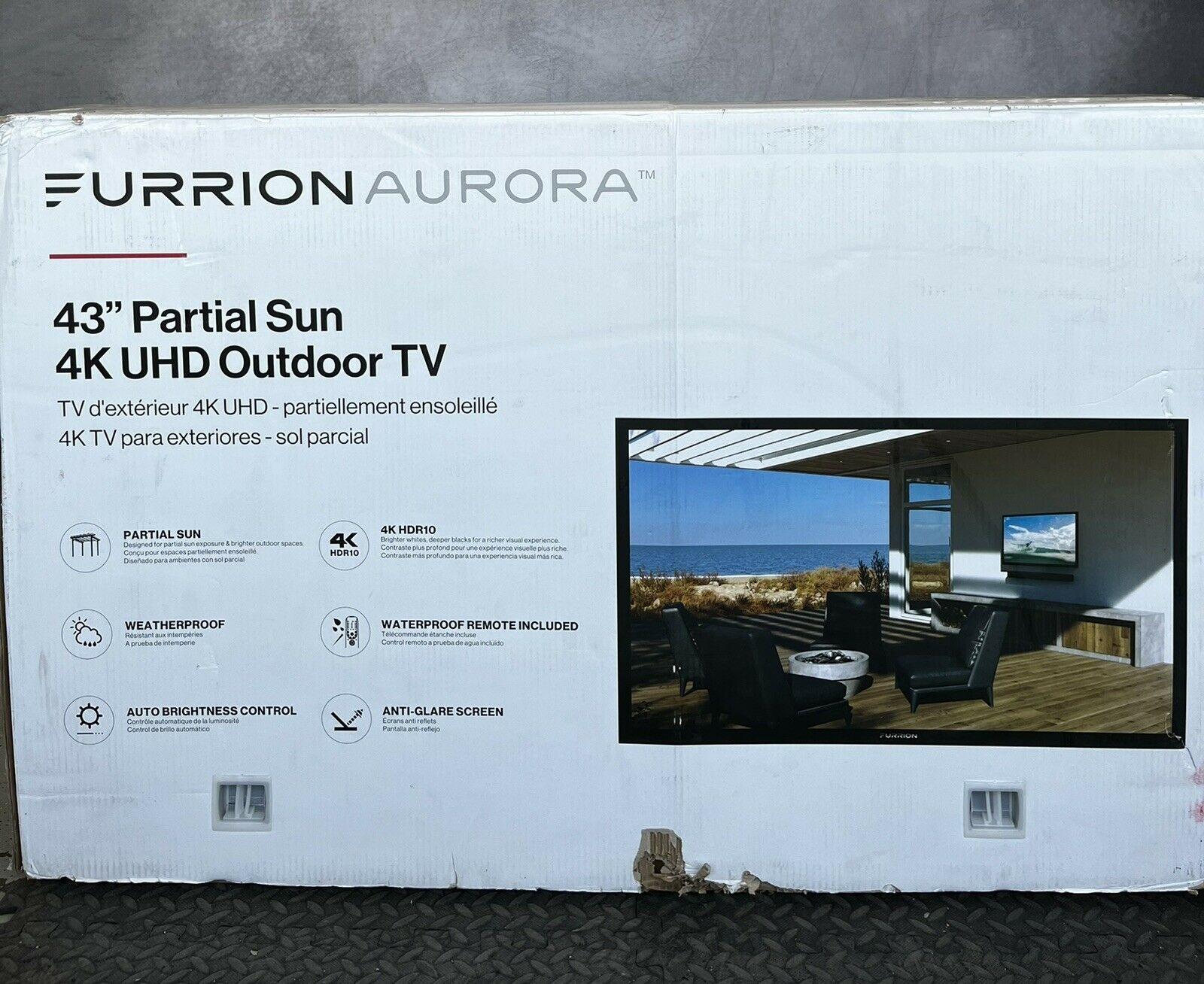 furrion aurora 43-inch partial sun outdoor tv (2021 model)