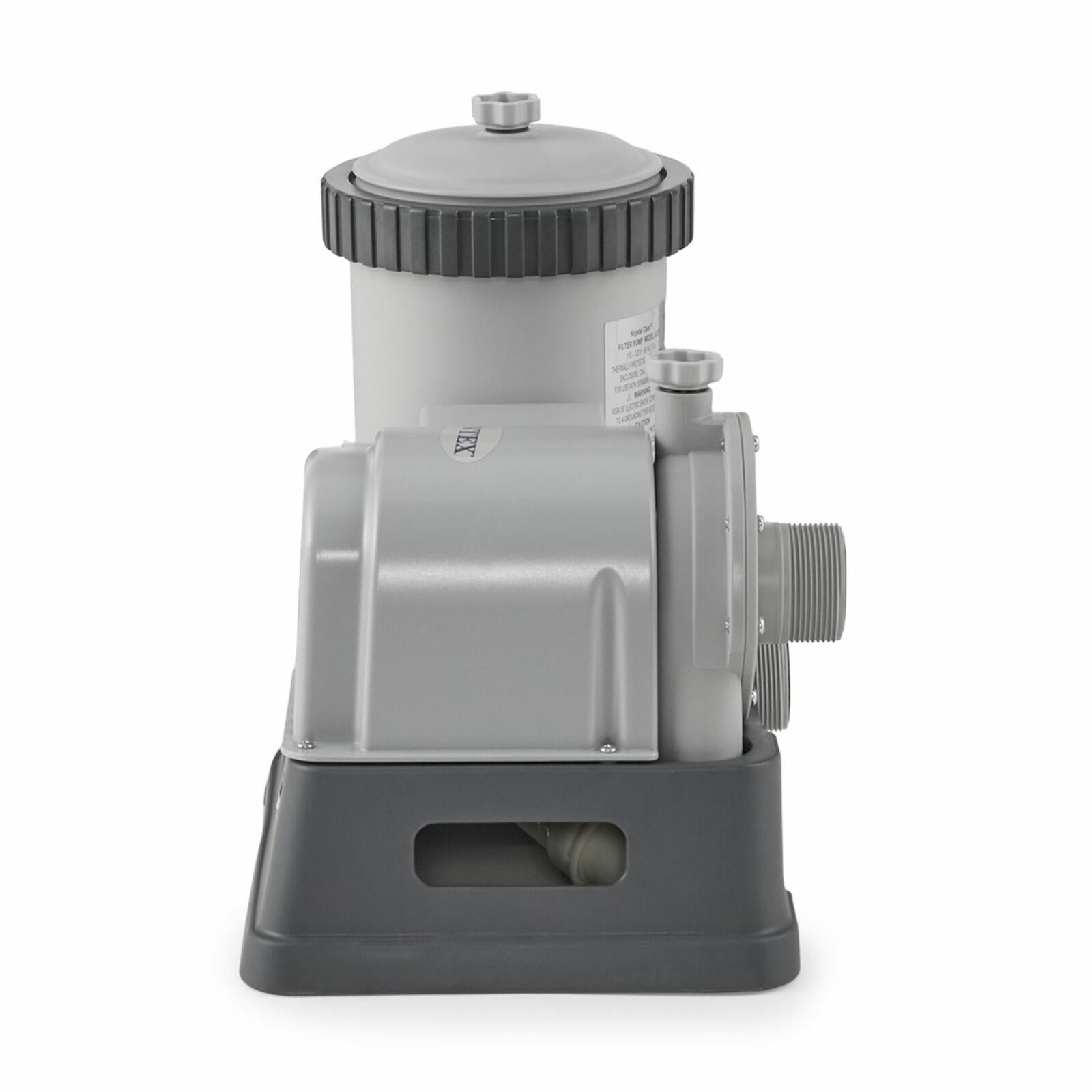 intex 28633eg 2500 gph above ground swimming pool cartridge filter pump system