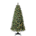 Holiday Time Prelit 350 LED Clear Lights, Brookfield Fir Artificial Christmas Tree, 7'