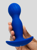Doc Johnson A-Play Remote Control Inflatable Butt Plug, Blue