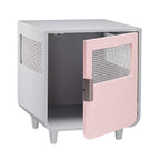 Staart - Radius Wooden Dog Crate - Chablis Pink - Small