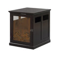 Elegant Home Fashions Digger Dog Crate with Metal Floral