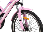 Adult Tricycle, 7 Speed Three Wheel Bikes Mountain Tricycles, 24/26 Inch Adults Trikes Men's Women's Cruiser Trike Bike with LarBasket