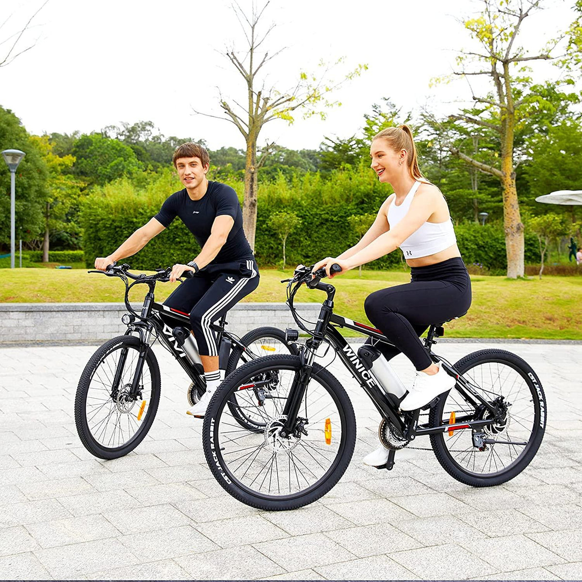 VIVI Electric Bike Electric Mountain Bike 350W Ebike 26'' Electric Bicycle, Adult Electric Bicycles with Removable 36V 8Ah Battery, Professional 21 Speed Gears, Electric Bikes for Adults 20 MPh