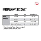 Wilson 12" A2K Series Baseball Glove, Right Hand Throw