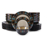 Cayman 24 Piece Dinnerware Set, Service for 8