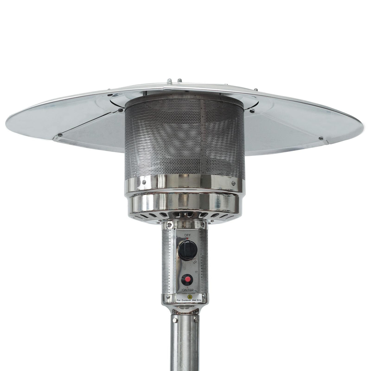 HINDUNY 46000BTU Stainless Steel Propane Patio Heater for dinner party , family gathering , garden , backyard , restaurant , coffee shop , schools XH