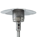 DETIAN 46000BTU Stainless Steel Propane Patio Heater for dinner party , family gathering , garden , backyard , restaurant , coffee shop , schools XH