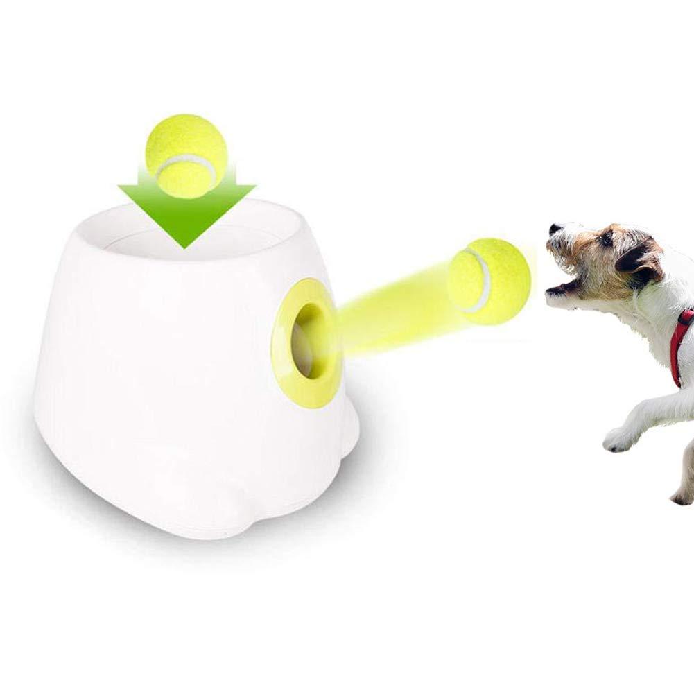 AZLZM Dog Toys Tennis Launcher Automatic Throw Ball Serve Ball Thrower Ball Machine
