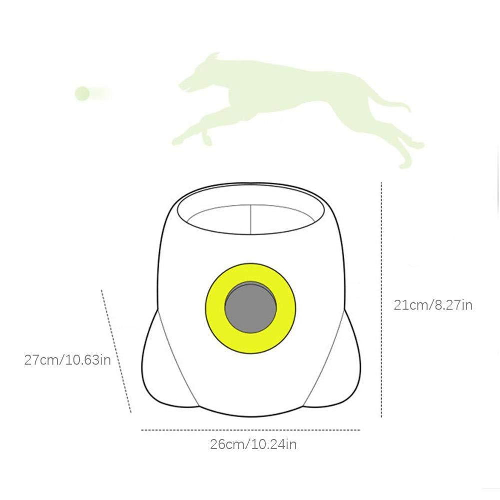 AZLZM Dog Toys Tennis Launcher Automatic Throw Ball Serve Ball Thrower Ball Machine
