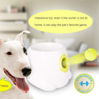 AZLZM Dog Toys Tennis Launcher Automatic Throw Ball Serve Ball Thrower Ball Machine