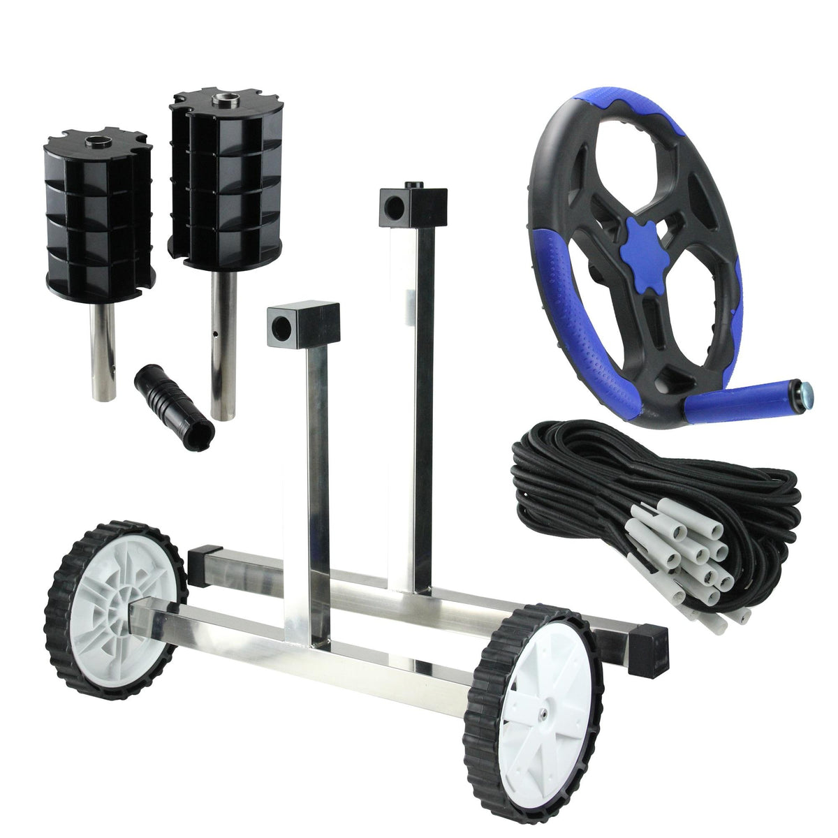Pool Central 21" In-Ground Pool Cover Reel System
