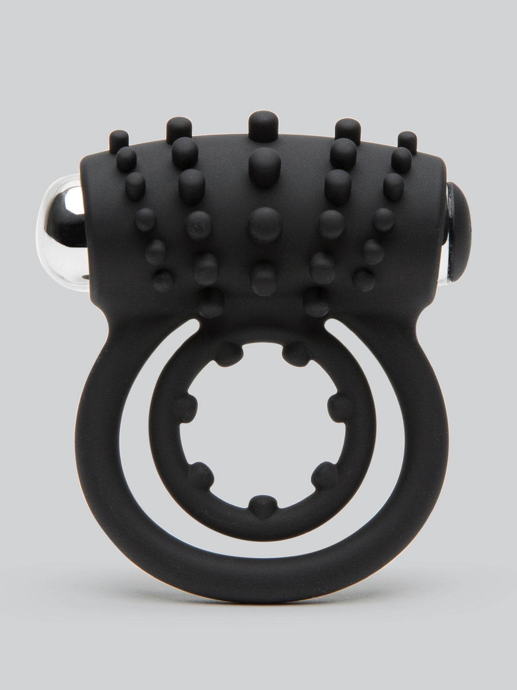 Lovehoney Wild Thing 10 Function Remote Control Vibrating Cock Ring, Black